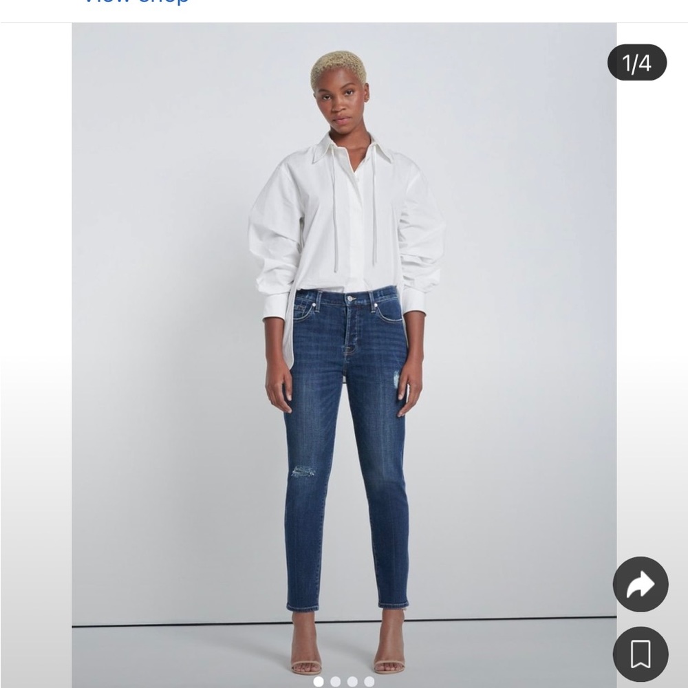 7 For all Mankind Josefina jeans. Size 27. Brand new with tags.